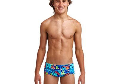 Boxer Maillot De Natation Funky Trunks Slothed Waist 3