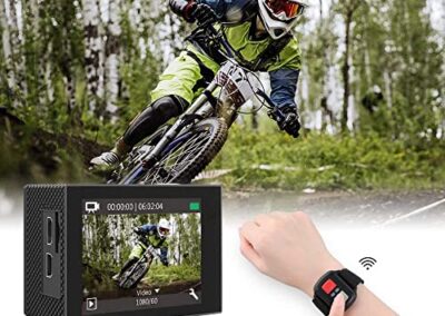Camera Sport 4k Avec Carte Microsdxc 64gbakaso Ek7000 Pro 2