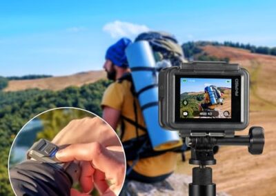 Camera Sport 4k60fps 20mp Wifi Akaso Brave 8 Lite 3