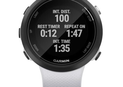 Montre Connectee Pour La Natation Garmin Swim 2 Gps Blanche 10