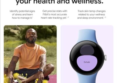 Montre Tracker D Activite Connectee Pour Le Sport Google Pixel Watch 2 4