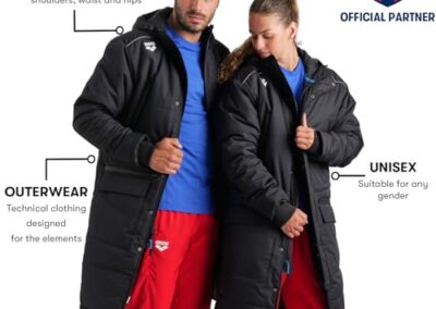 Parka Club Team Line Arena Noir Unisexe Adulte 7